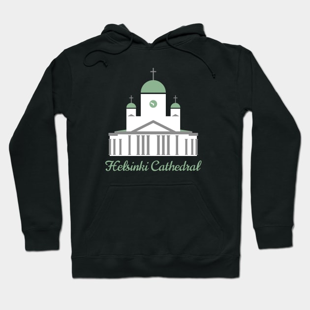 Helsinki Cathedral Hoodie by UnderwaterSky